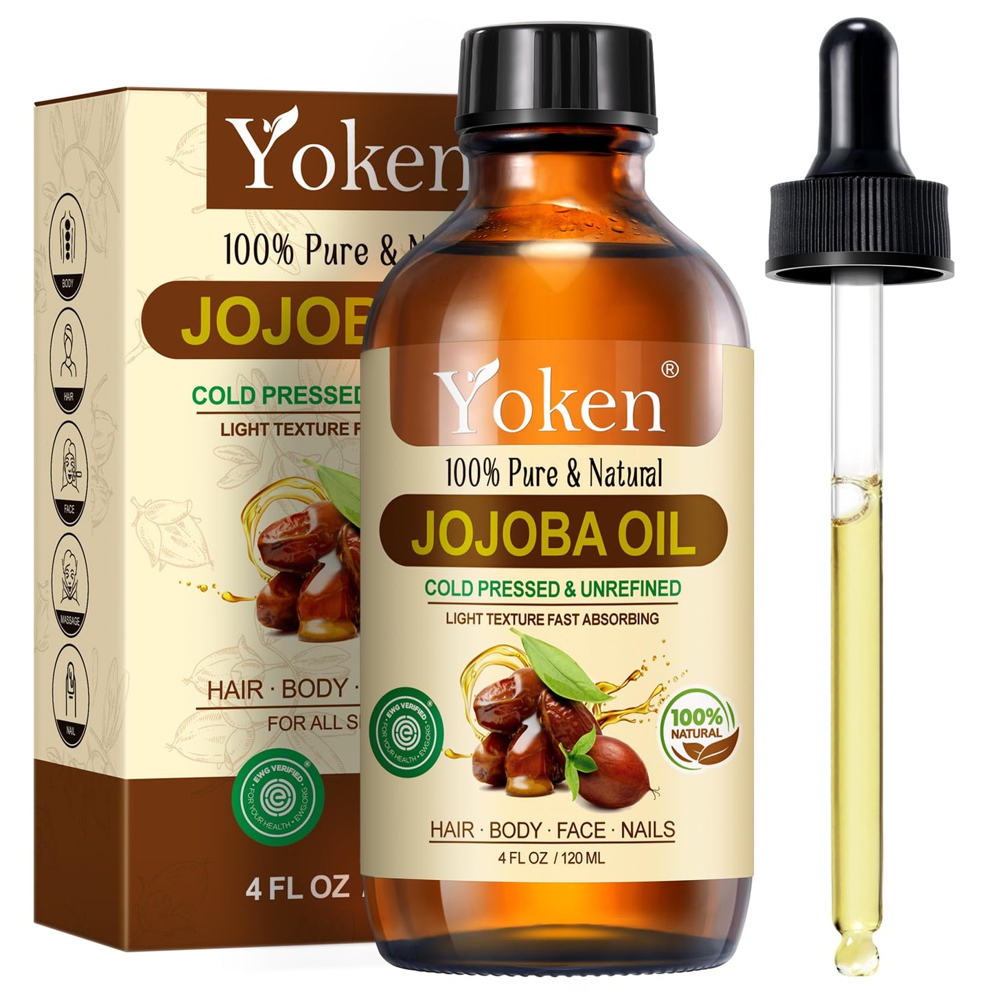 The Ritual Oil — pure cold-pressed jojoba, included in The Morning Ritual set